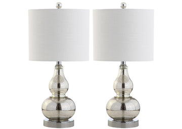Anya 20.5" Mini Glass LED Table Lamp
